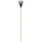 Truper Poly Poly Tru-Tough Shrub Rake, 15 Tines, 54-1/2 in L Wood Handle EP-15 - alternate 1